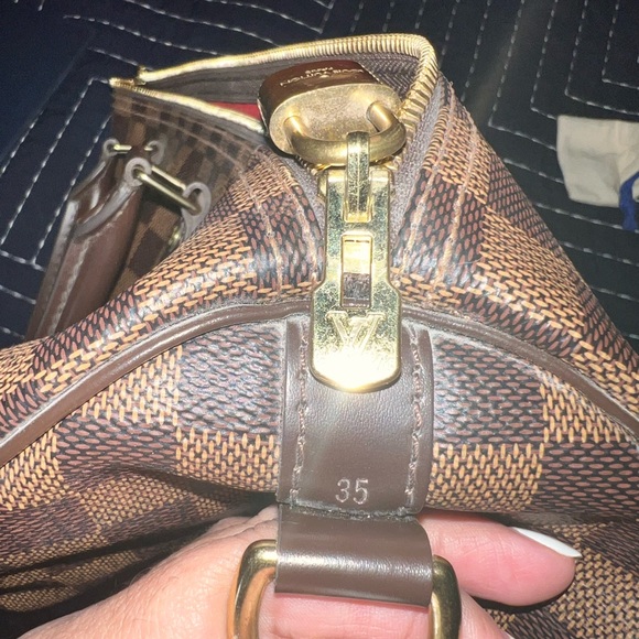 π― Authentic Louis Vuitton Speedy Bandouliere 35, Damien Ebene - Picture 9 of 17